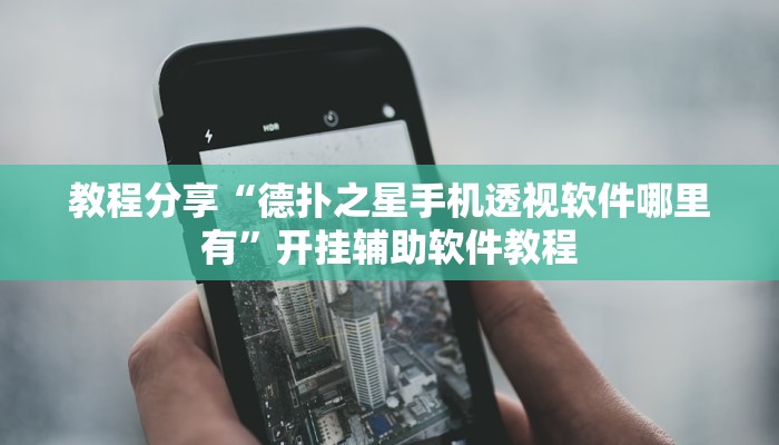 辅助神器“家乡大贰有开挂透视吗”其实确实有挂