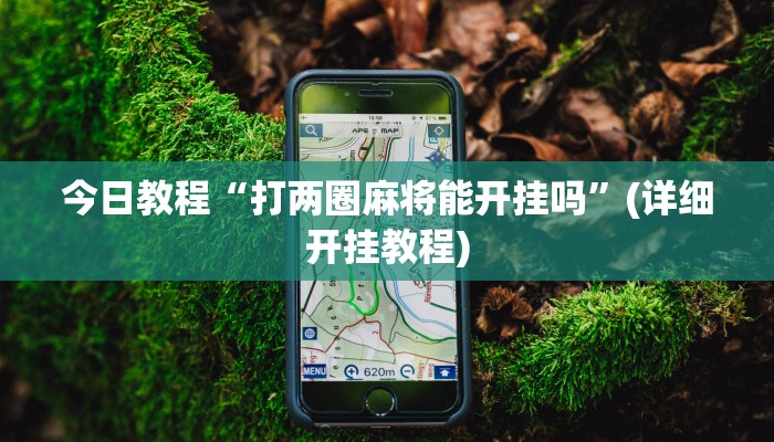 今日教程“打两圈麻将能开挂吗”(详细开挂教程)