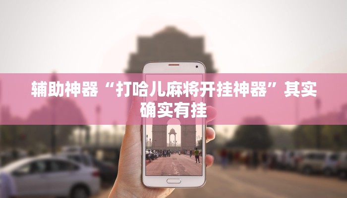 辅助神器“打哈儿麻将开挂神器”其实确实有挂