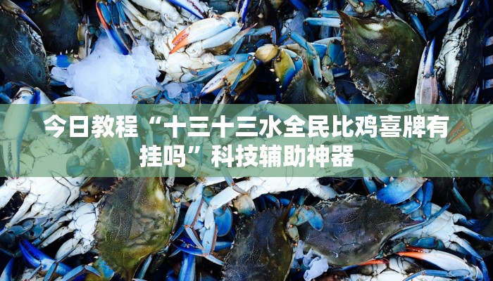 今日教程“十三十三水全民比鸡喜牌有挂吗”科技辅助神器