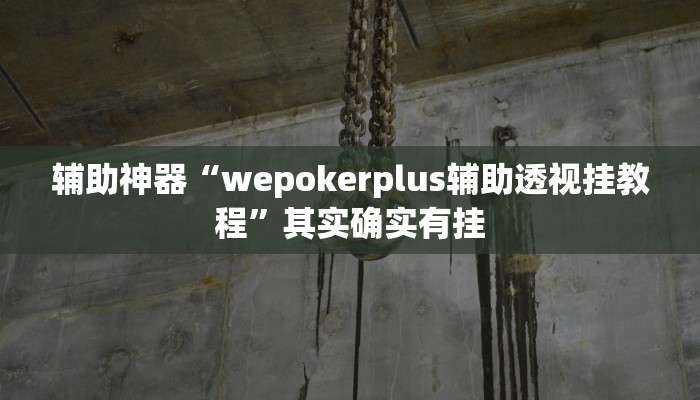 辅助神器“wepokerplus辅助透视挂教程”其实确实有挂 辅助神器“wepokerplus辅助透视挂教程”其实确实有挂