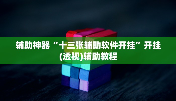 辅助神器“十三张辅助软件开挂”开挂(透视)辅助教程