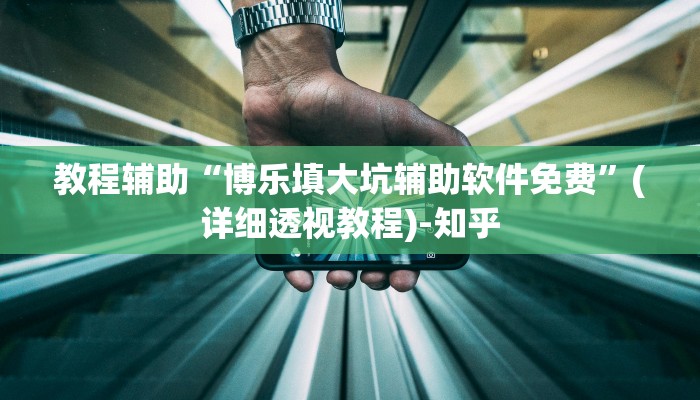 教程辅助“博乐填大坑辅助软件免费”(详细透视教程)-知乎