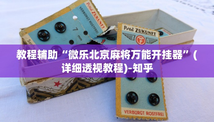 教程辅助“微乐北京麻将万能开挂器”(详细透视教程)-知乎