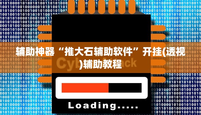 辅助神器“推大石辅助软件”开挂(透视)辅助教程