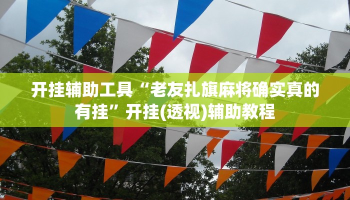开挂辅助工具“老友扎旗麻将确实真的有挂”开挂(透视)辅助教程 开挂辅助工具“老友扎旗麻将确实真的有挂”开挂(透视)辅助教程