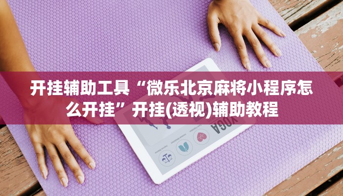 开挂辅助工具“微乐北京麻将小程序怎么开挂”开挂(透视)辅助教程