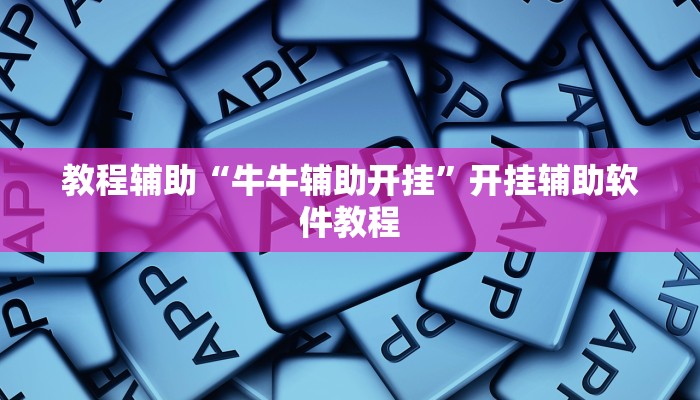教程辅助“牛牛辅助开挂”开挂辅助软件教程