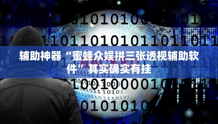 辅助神器“蜜蜂众娱拼三张透视辅助软件”其实确实有挂