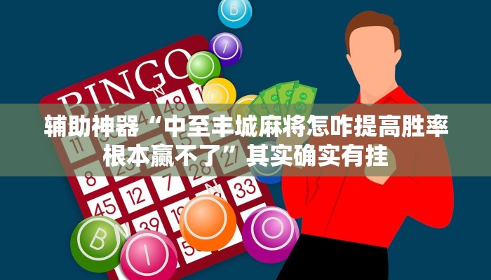 辅助神器“中至丰城麻将怎咋提高胜率根本赢不了”其实确实有挂