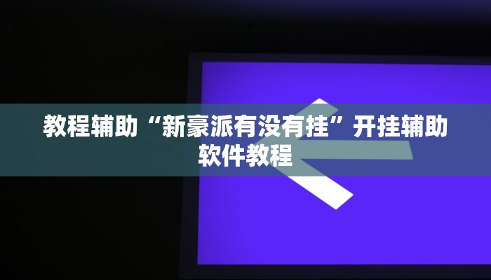 教程辅助“新豪派有没有挂”开挂辅助软件教程