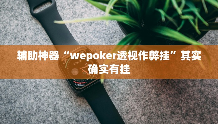 辅助神器“wepoker透视作弊挂”其实确实有挂 辅助神器“wepoker透视作弊挂”其实确实有挂