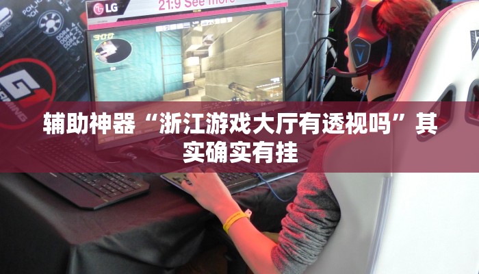 辅助神器“浙江游戏大厅有透视吗”其实确实有挂