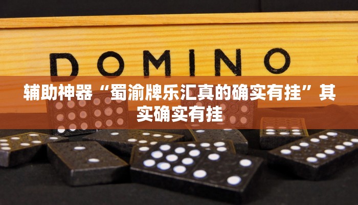 辅助神器“蜀渝牌乐汇真的确实有挂”其实确实有挂 辅助神器“蜀渝牌乐汇真的确实有挂”其实确实有挂