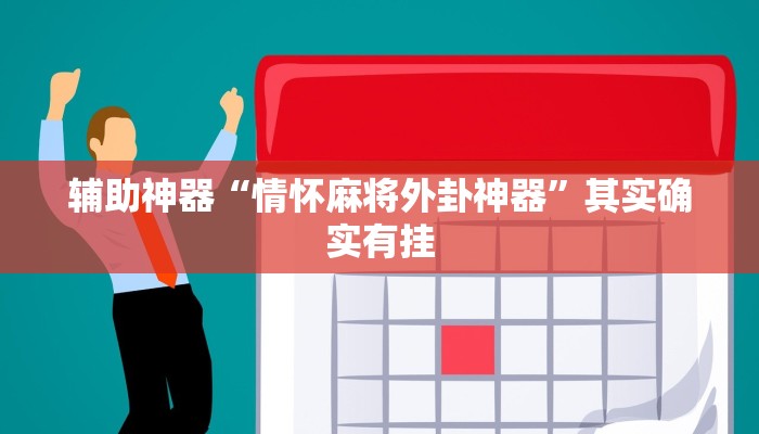 辅助神器“情怀麻将外卦神器”其实确实有挂