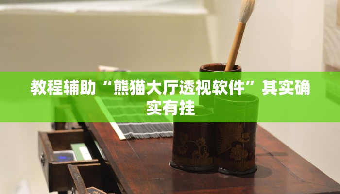 教程辅助“熊猫大厅透视软件”其实确实有挂 教程辅助“熊猫大厅透视软件”其实确实有挂