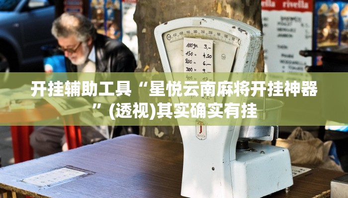 开挂辅助工具“星悦云南麻将开挂神器”(透视)其实确实有挂