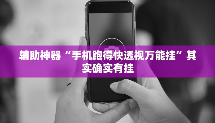 辅助神器“手机跑得快透视万能挂”其实确实有挂