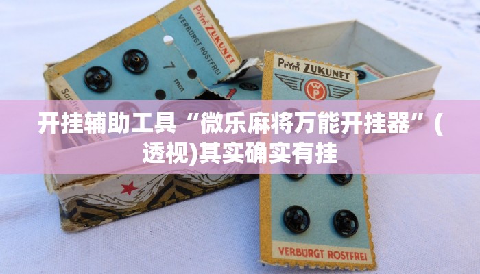 开挂辅助工具“微乐麻将万能开挂器”(透视)其实确实有挂