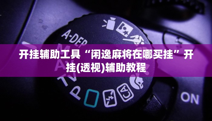 开挂辅助工具“闲逸麻将在哪买挂”开挂(透视)辅助教程