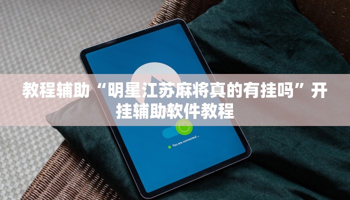 教程辅助“明星江苏麻将真的有挂吗”开挂辅助软件教程