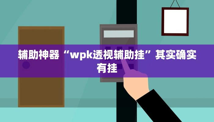 辅助神器“wpk透视辅助挂”其实确实有挂