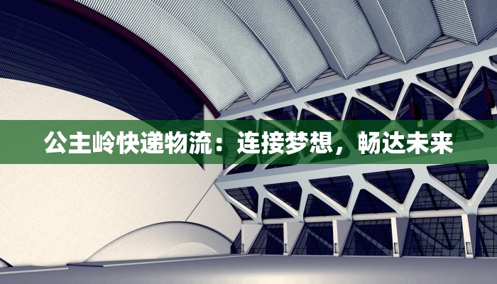 公主岭快递物流：连接梦想，畅达未来
