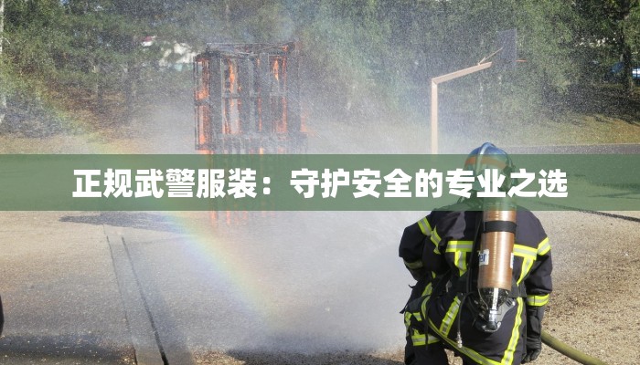 正规武警服装：守护安全的专业之选