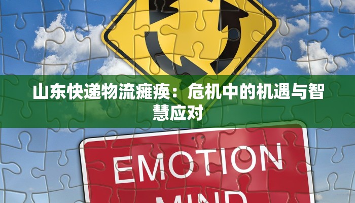 山东快递物流瘫痪：危机中的机遇与智慧应对